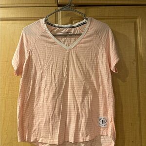 Tommy Hilfiger Sport Light Pink Striped Tee